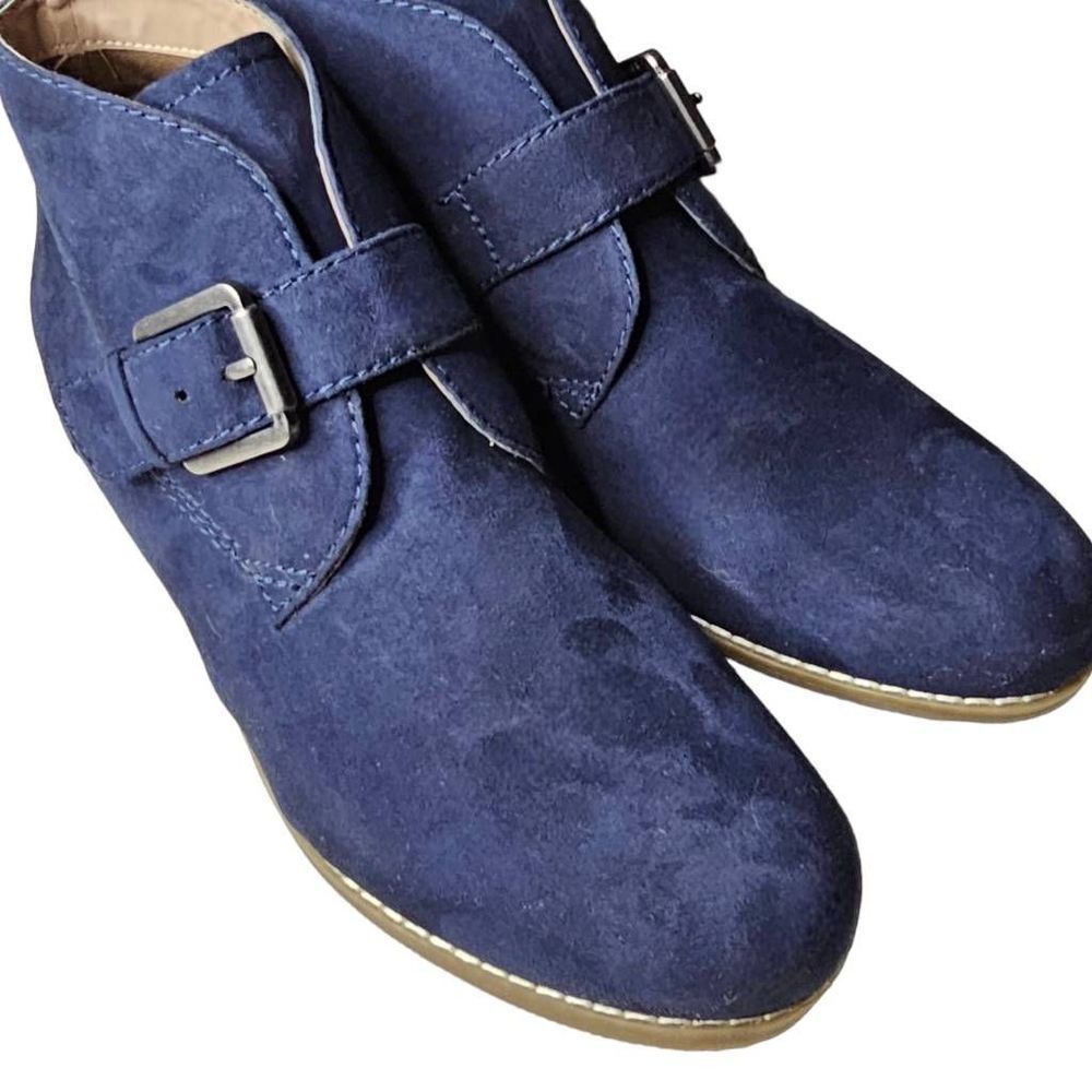 Franco Sarto Blue Ankle Boots
